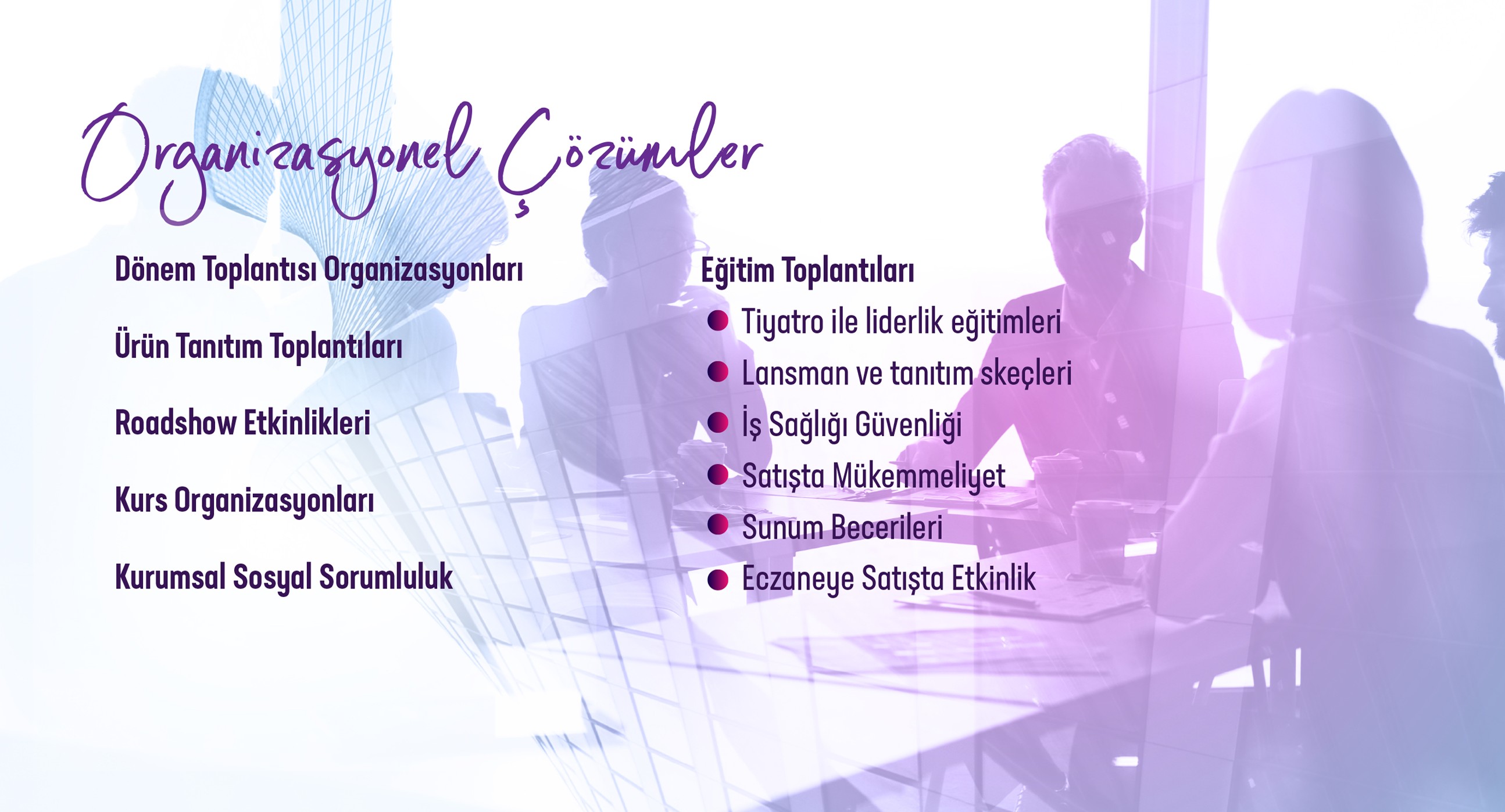 Organizasyonel Çözümler